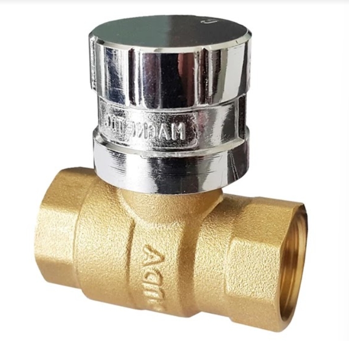 Instalasi Pipa Semakin Komplit Karena Ball Valve Kuningan Uk. 1/2" Magnetic Merk Onda
