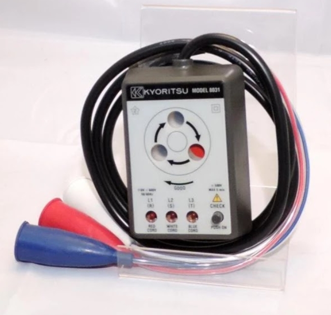 Kenalan Dulu Sama Jagonya Mengukur Arus Listrik, Indicator With Open Phase 8031 Merk Kyoritsu / Multimeter