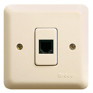 Outlet Telepon Broco / Telephone Socket Outlet Broco