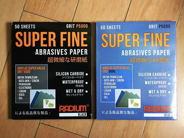 Amplas Premium Radium membuat Finishing yang Sempurna