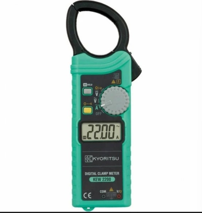 Mengukur Arus Listrik Jadi Praktis Karena Clamp Meter Kyoritsu KEW 2200