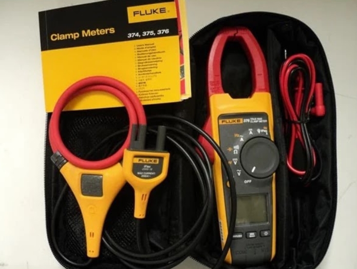 Mengukur Arus Listrik Jadi Gampang Karena Digital clamp meter Fluke 376 True RMS AC/DC With IFLEX