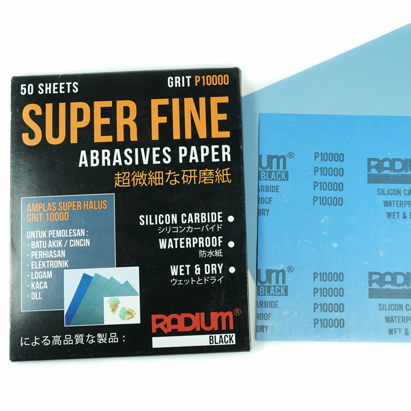 Amplas Halus Merk Radium: Kualitas yang Tak Tertandingi untuk Hasil yang Mulus